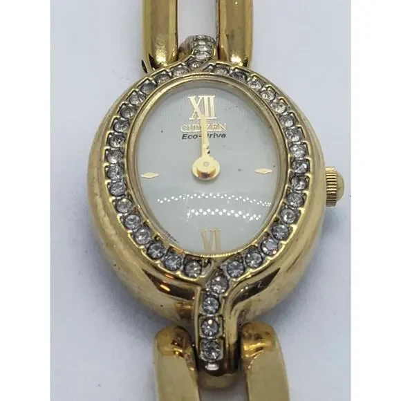 Citizen Lady Gold Eco-Drive Watch 5c0166